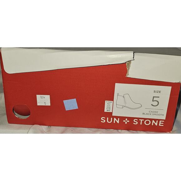 Sun + Stone Women's Cadee Ankle Booties - Picture 6 of 6